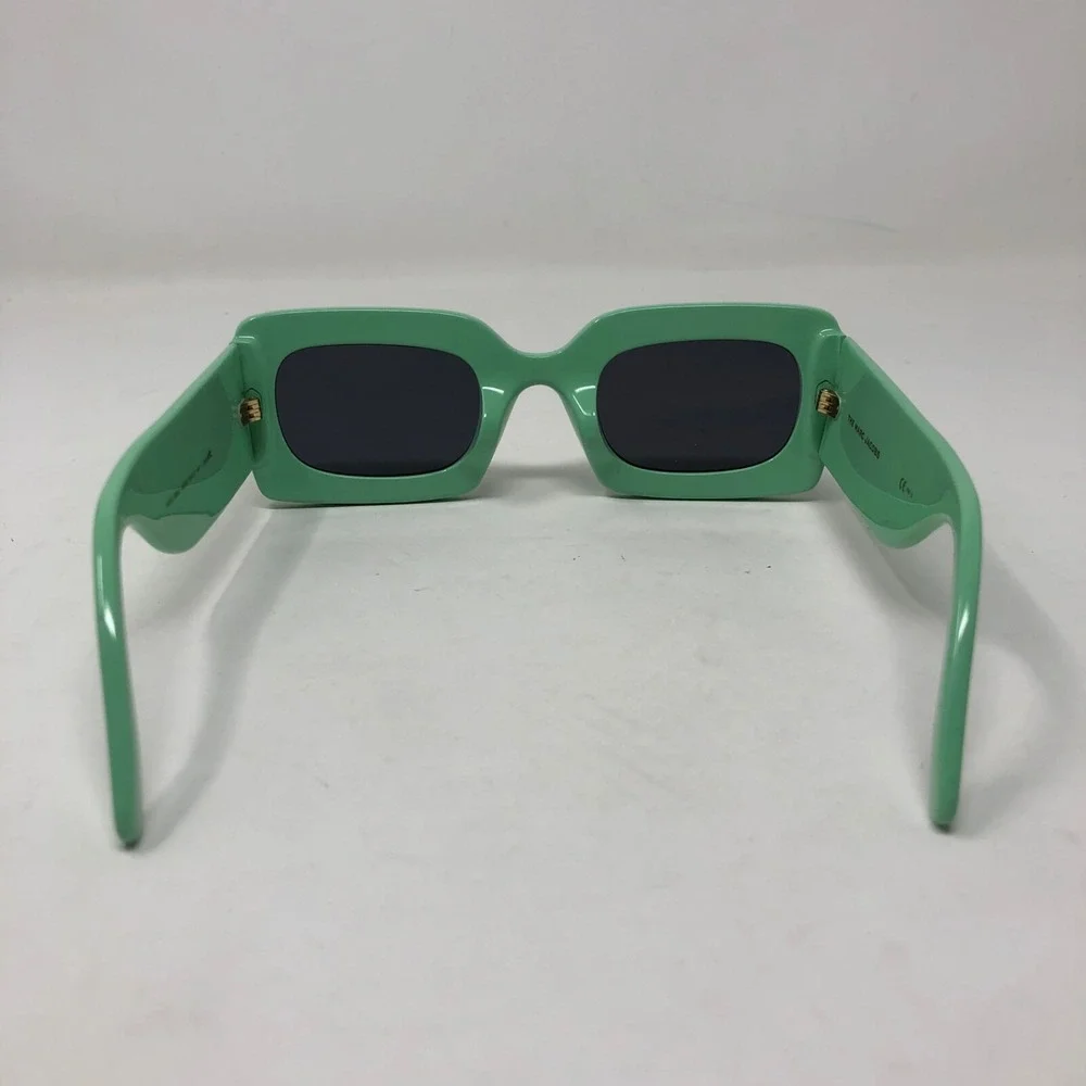 Marc Jacobs 488/S Sunglasses Green Hard‎ Case Rhinestone Logo Retro